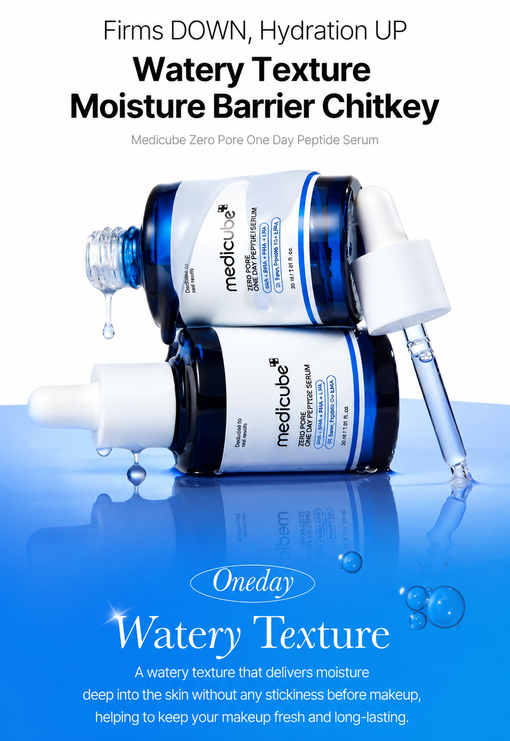 [Renewal/NEW] Medicube Zero Pore One Day Peptide Serum 30ml