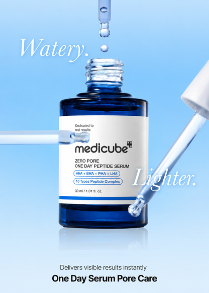 [Renewal/NEW] Medicube Zero Pore One Day Peptide Serum 30ml