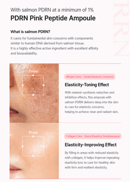 [Salmon PDRN/Whitening Genius Ampoule] Medicube PDRN Pink Peptide Ampoule 30ml Special (Ampoule 10ml + Moisturizing Cream 10ml)