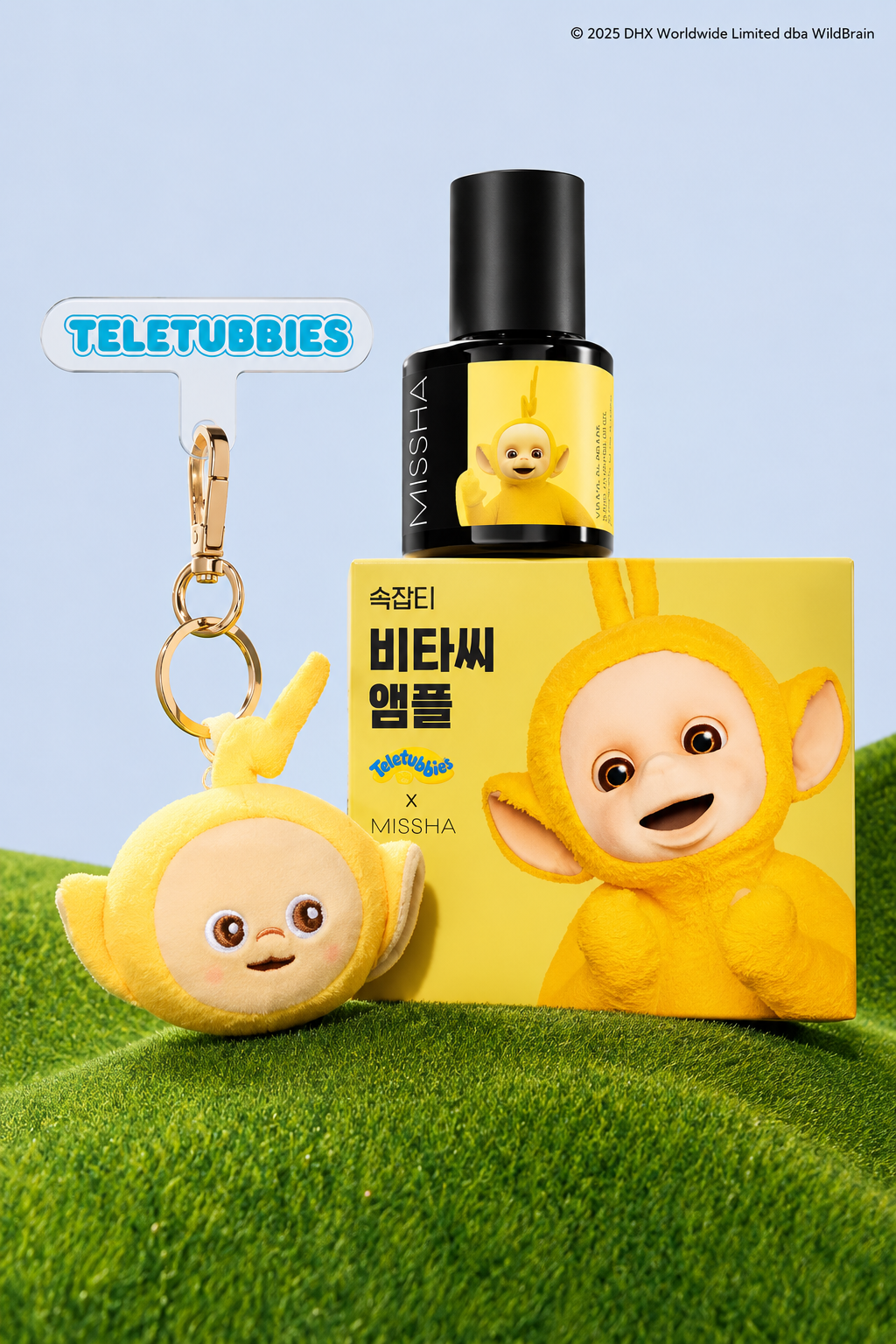 [NEW] Missha Teletubbies Collaboration Vita C Plus Blemish C Elasticity Ampoule 30ml Key Ring Special