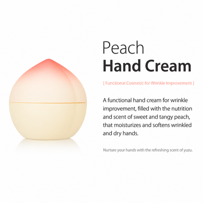 [Wrinkle improvement & elasticity care] Tony Moly Peach Hand Cream 30g