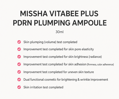 Missha Vitabee Plus PDRN Plumping Ampoule 30ml