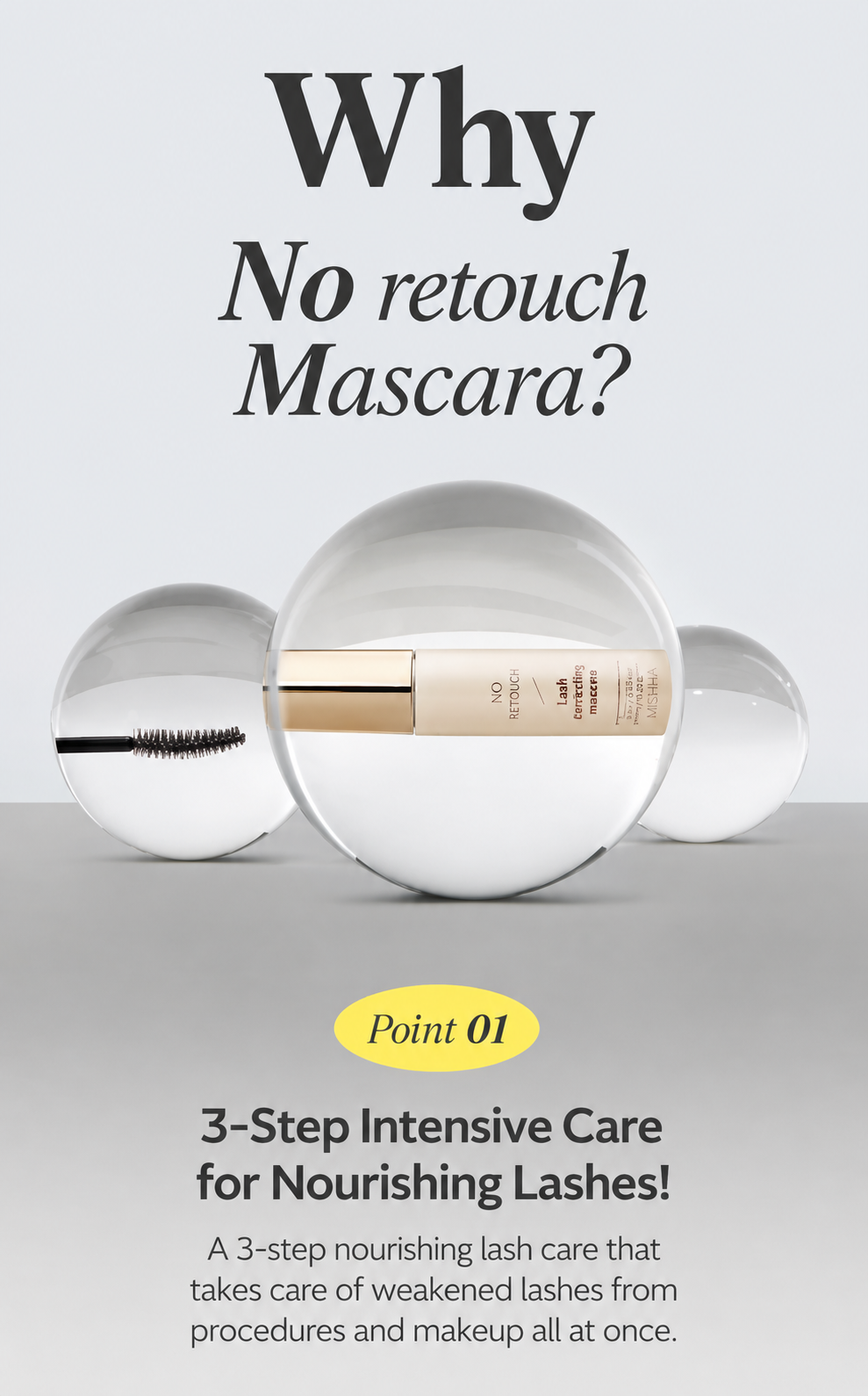 [NEW] Missha No Retouch Lash Serum, Correction Collar