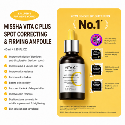 Missha VitaC Plus Blemish C Ampoule Pad