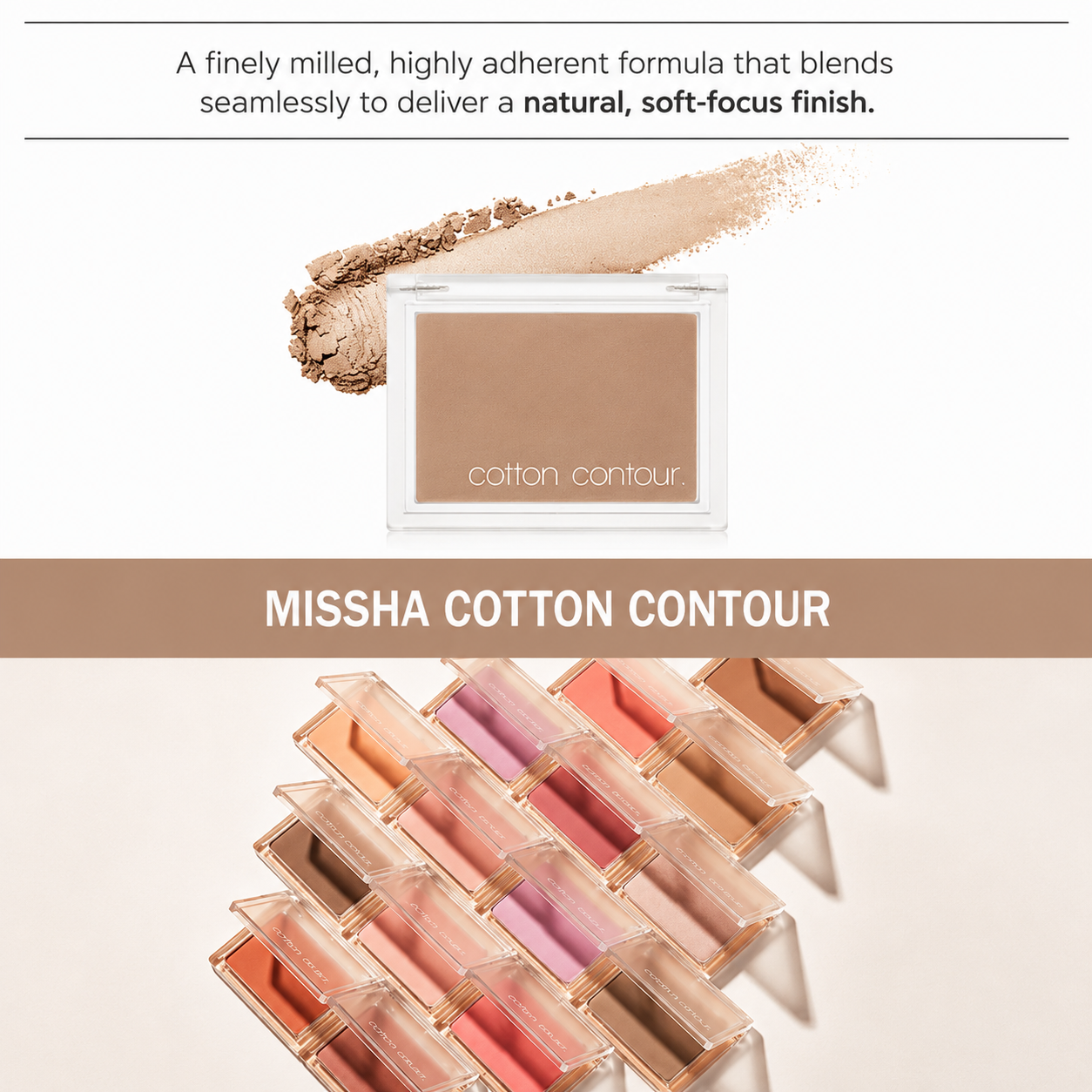 Missha Cotton Contour 4g Salted Hot Chocolate (On)