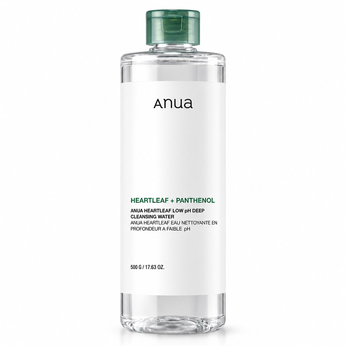Anua Houttuynia cordata mildly acidic deep cleansing water 500g