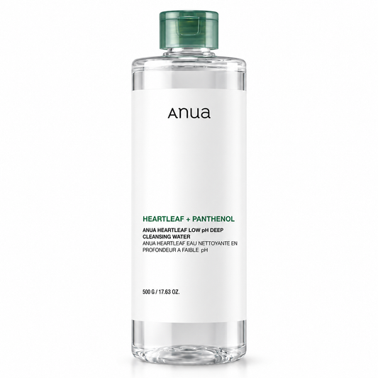 Anua Houttuynia cordata mildly acidic deep cleansing water 500g