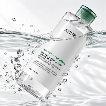 Anua Houttuynia cordata mildly acidic deep cleansing water 500g