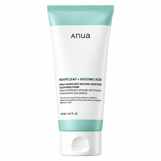 Anua Houttuynia cordata Succinic Moisture Cleansing Foam 150ml
