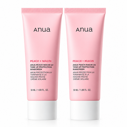 Anua Peach Niacin UV Tone-Up Protection 50ml Double Special