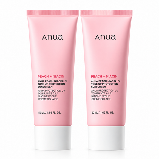 Anua Peach Niacin UV Tone-Up Protection 50ml Double Special