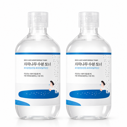 Round Lab Birch Moisture Toner 1+1 Special (300ml+300ml)