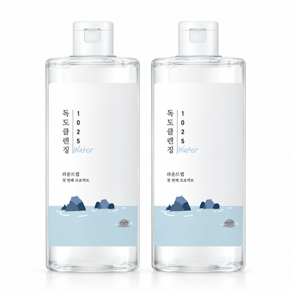Round Lab 1025 Dokdo Cleansing Water 1+1 Special (400ml+400ml)