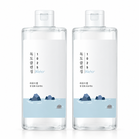 Round Lab 1025 Dokdo Cleansing Water 1+1 Special (400ml+400ml)