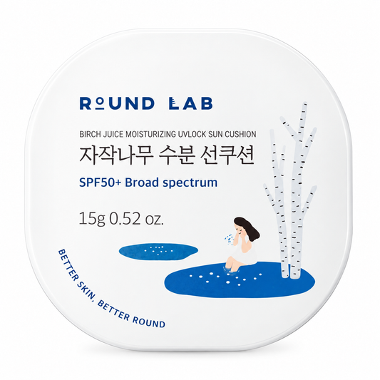 Round Lab Birch Moisture Sun Cushion 15g