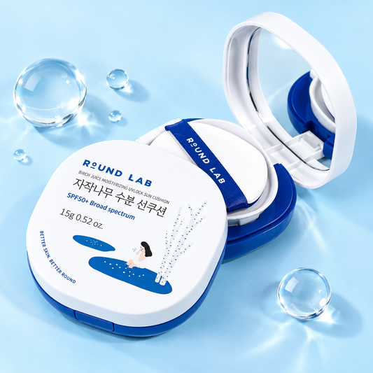 Round Lab Birch Moisture Sun Cushion 15g