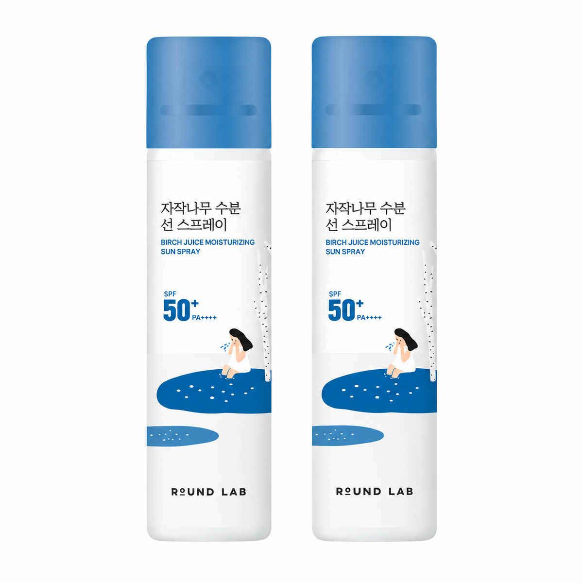 Round Lab Birch Moisture Sun Spray 100ml 1+1 Special