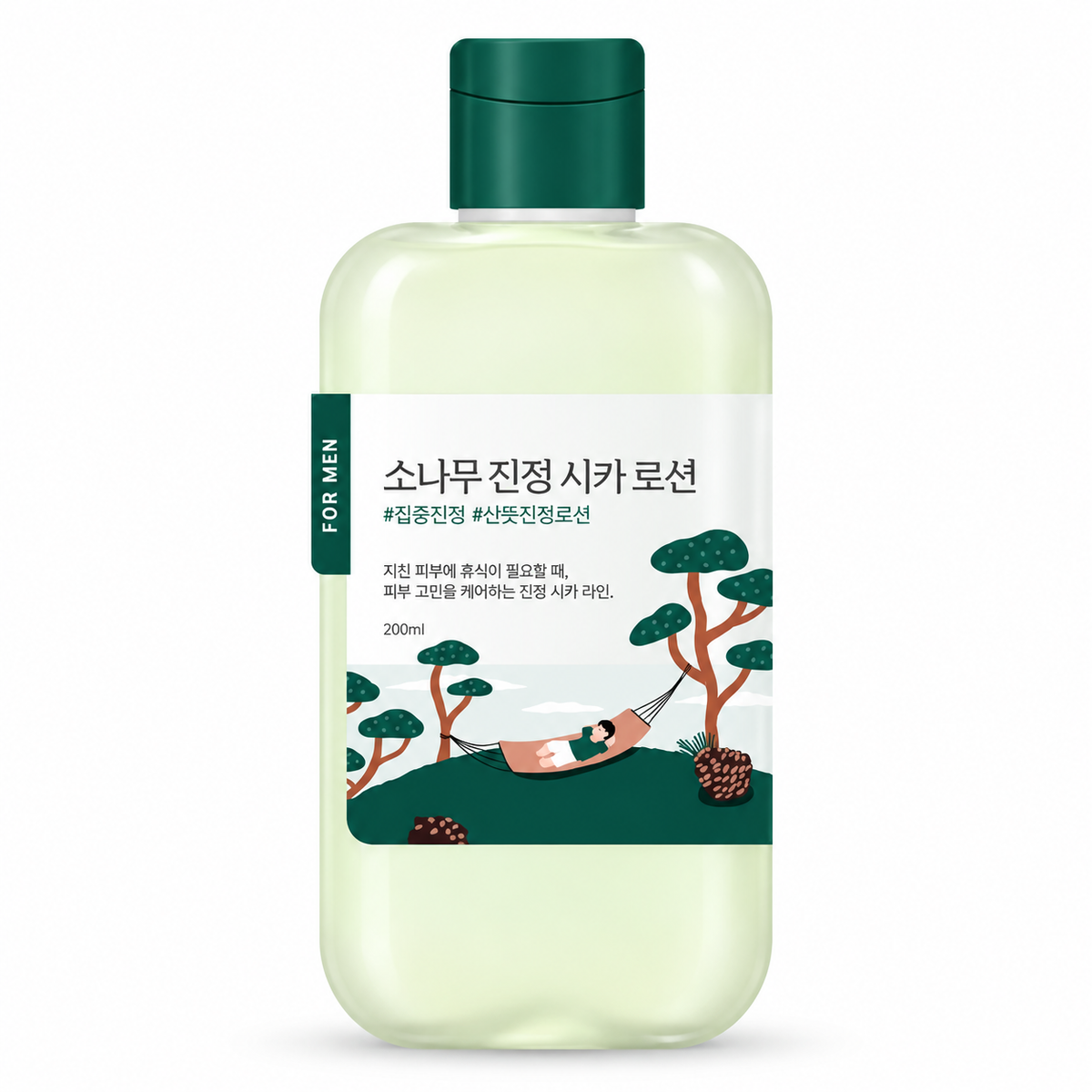 Round Lab for Men Pine Soothing Cica Lotion 200ml