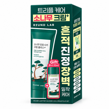 Round Lab Pine Soothing Cica Cream Plus 60ml Special (+Toner 20ml)