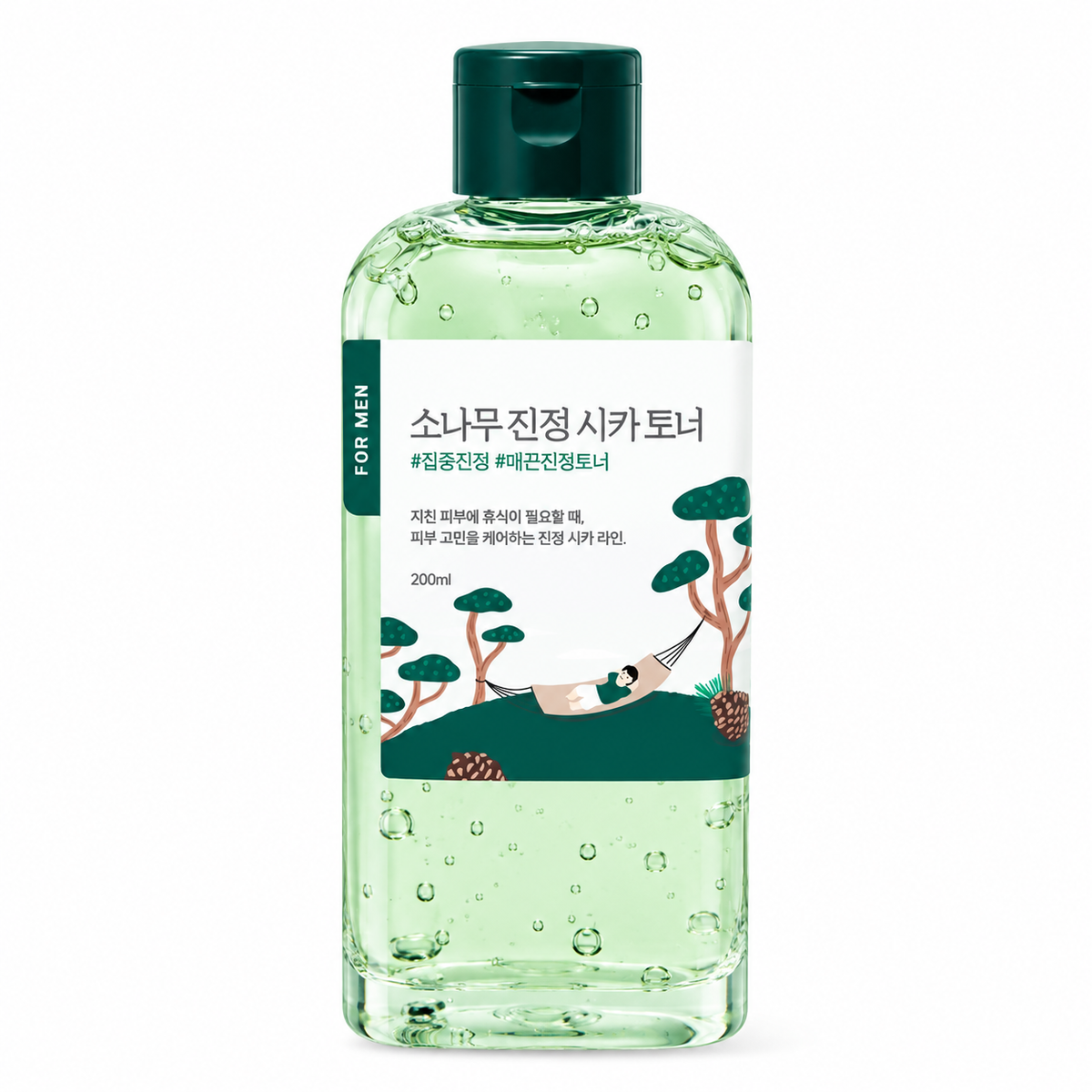 Round Lab for Men Pine Tree Soothing Cica Toner 200ml