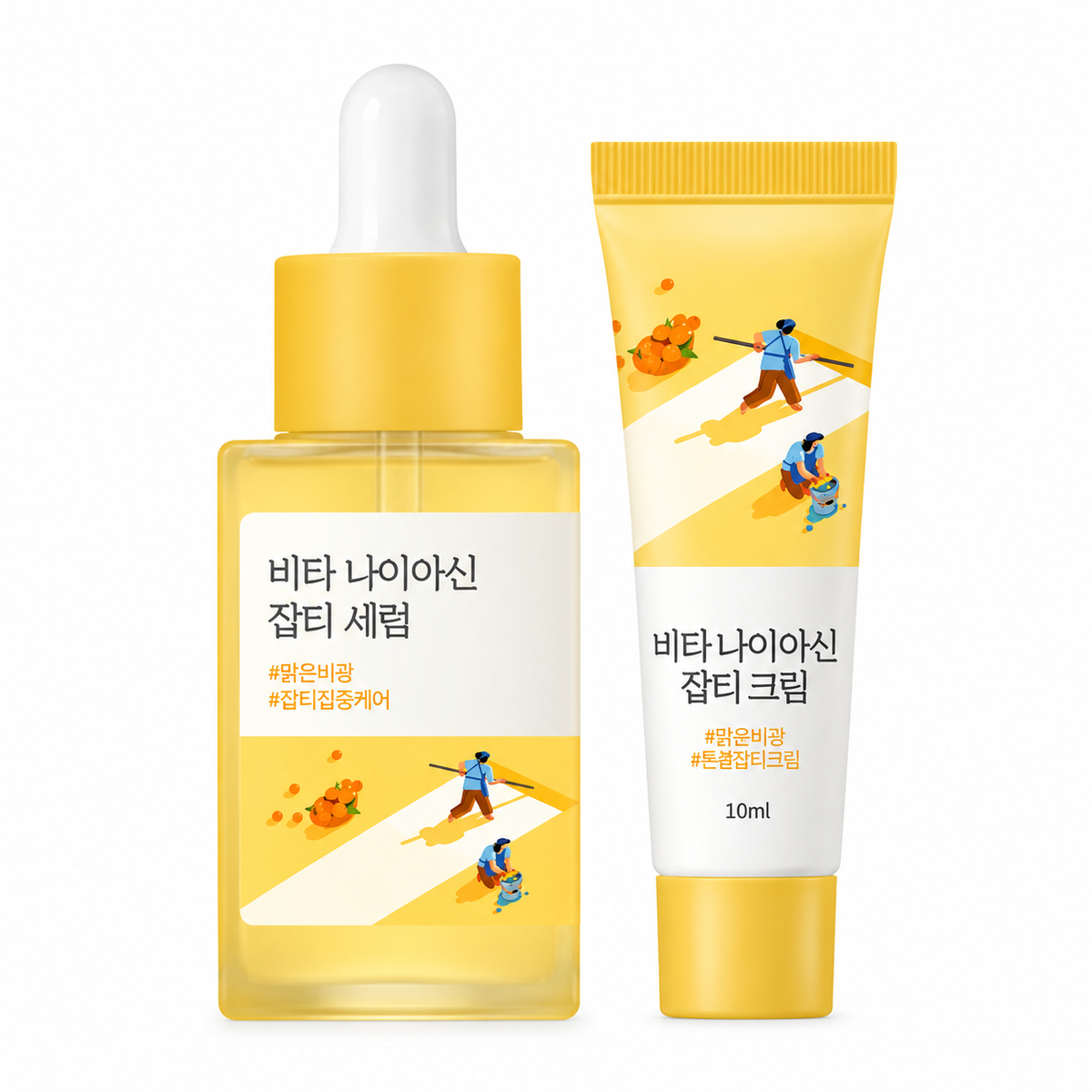 Round Lab Vita Niacin Blemish Serum 30ml Special (+Blemish Cream 10ml)