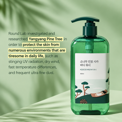 Round Lab Pine Soothing Cica Body Wash 400ml