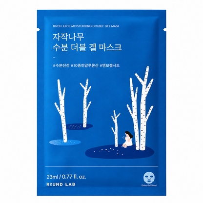 Round Lab Birch Moisture Double Gel Mask 1 sheet
