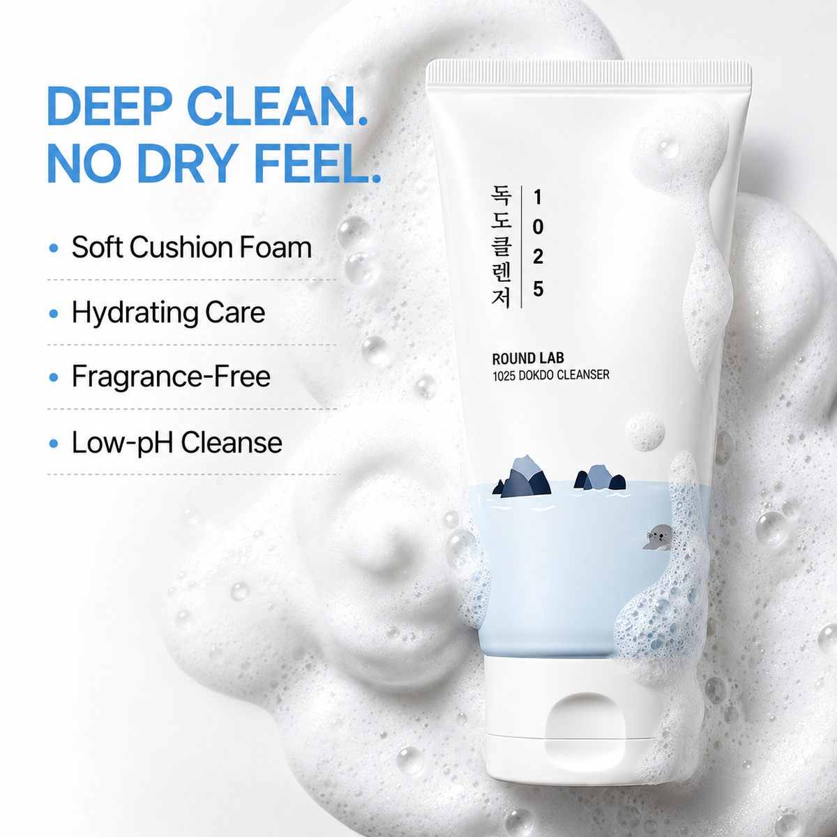 Round Lab 1025 Dokdo Cleansing Oil 200ml Special (+Cleanser 40ml)