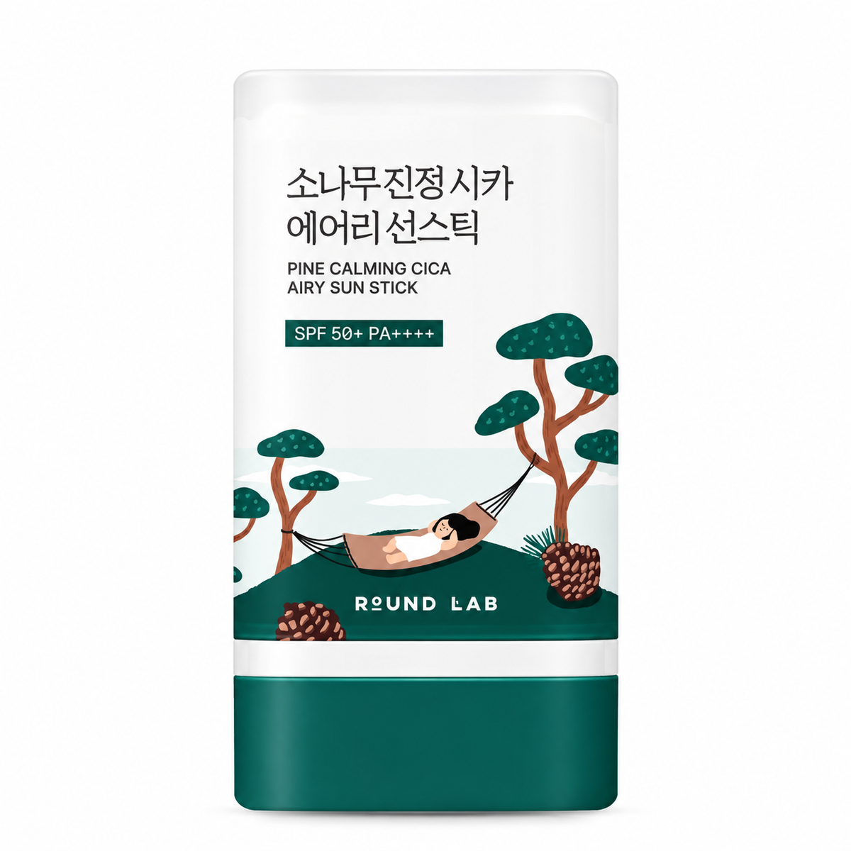 Round Lab Pine Calming Cica Airy Sun Stick 19g