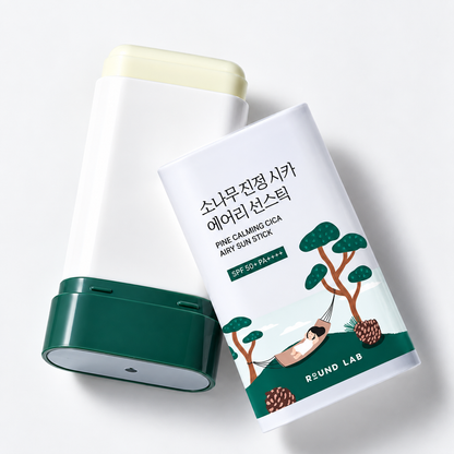 Round Lab Pine Calming Cica Airy Sun Stick 19g