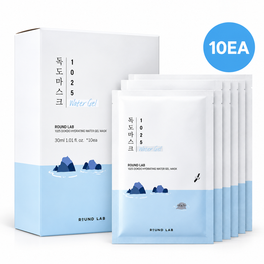 Round Lab 1025 Dokdo Moisture Water Gel Mask 10 sheets