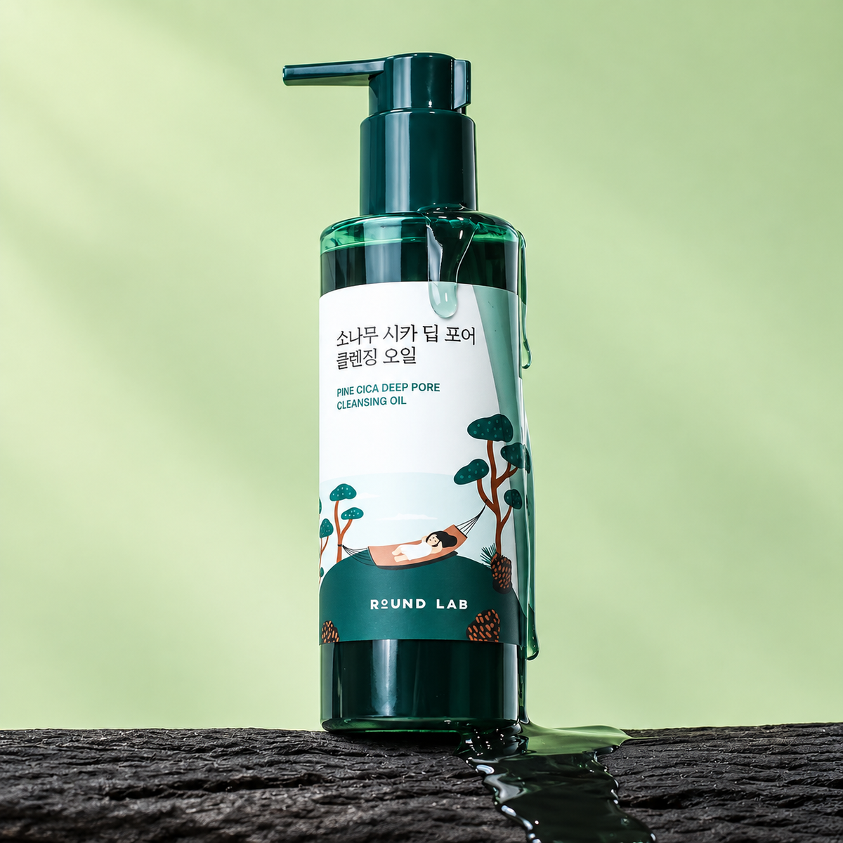 Round Lab Pine Cica Deep Pore Cleansing Oil 200ml