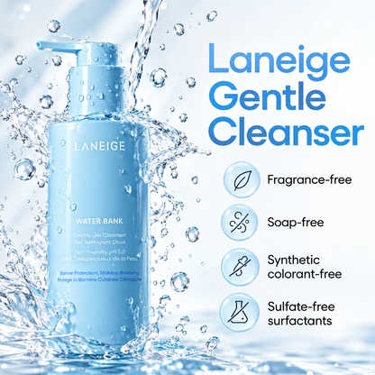 Laneige Water Bank Gentle Gel Cleanser 250ml