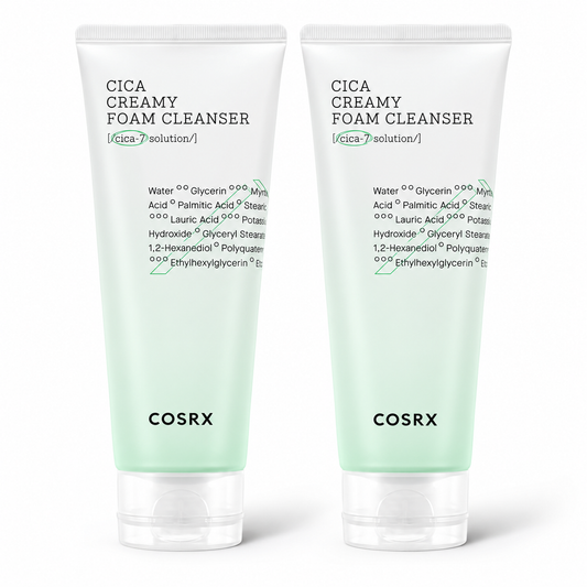 COSRX Pure Fit Cica Creamy Foam Cleanser Double Special (150ml+150ml)