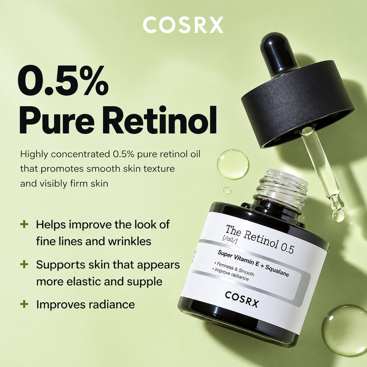 COSRX The Retinol 0.5 Oil 20ml