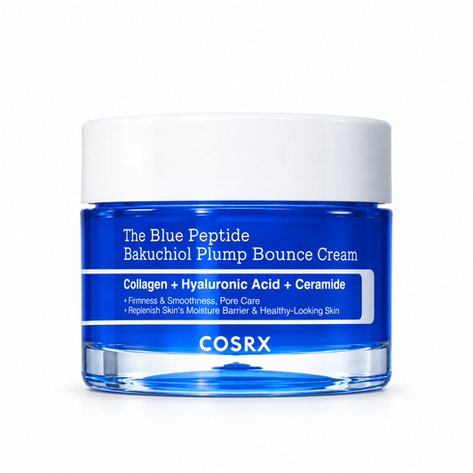 COSRX The Blue Peptide Bakuchiol Plump Bounce Cream 50g