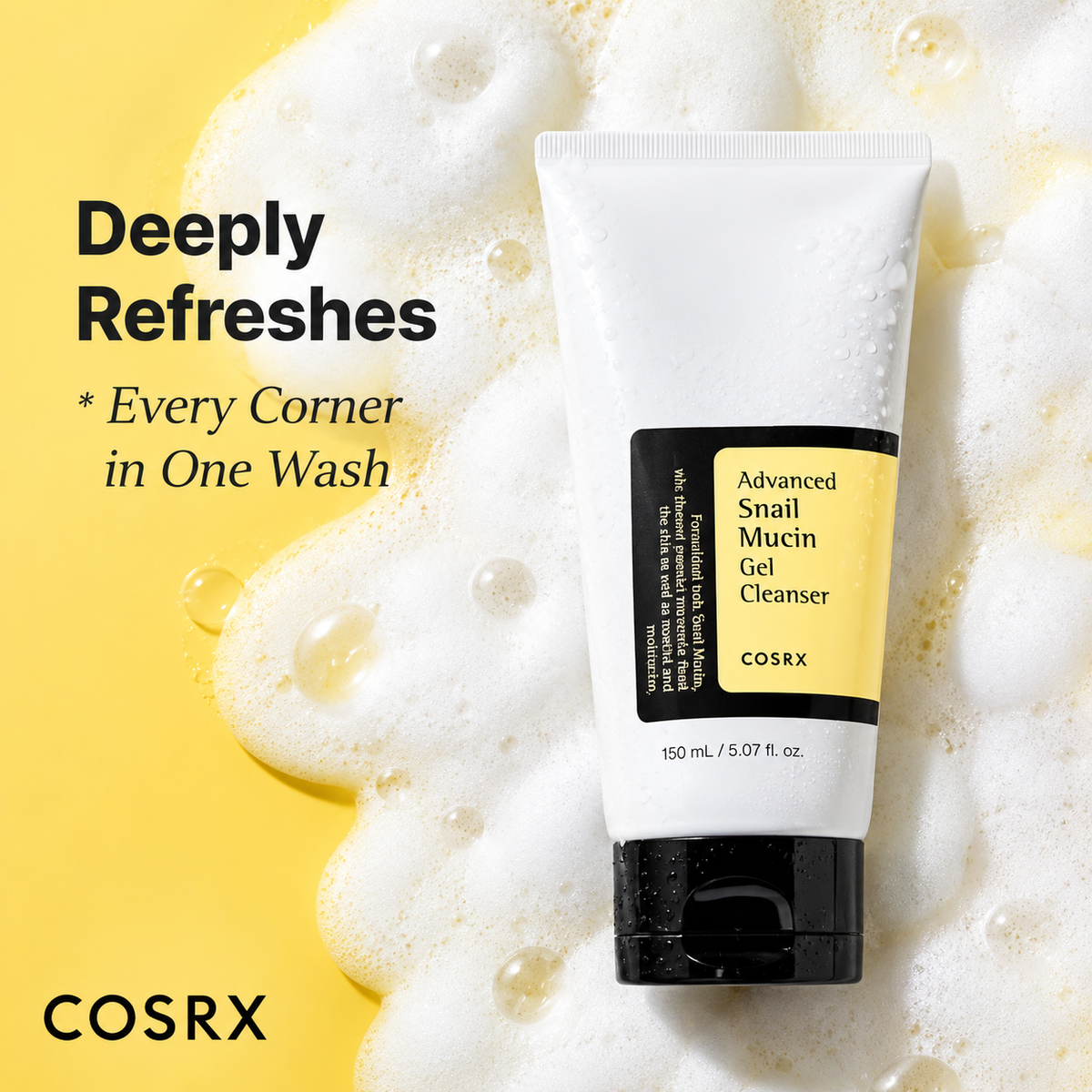 COSRX Advanced Snail Mucin Gel Cleanser 150ml