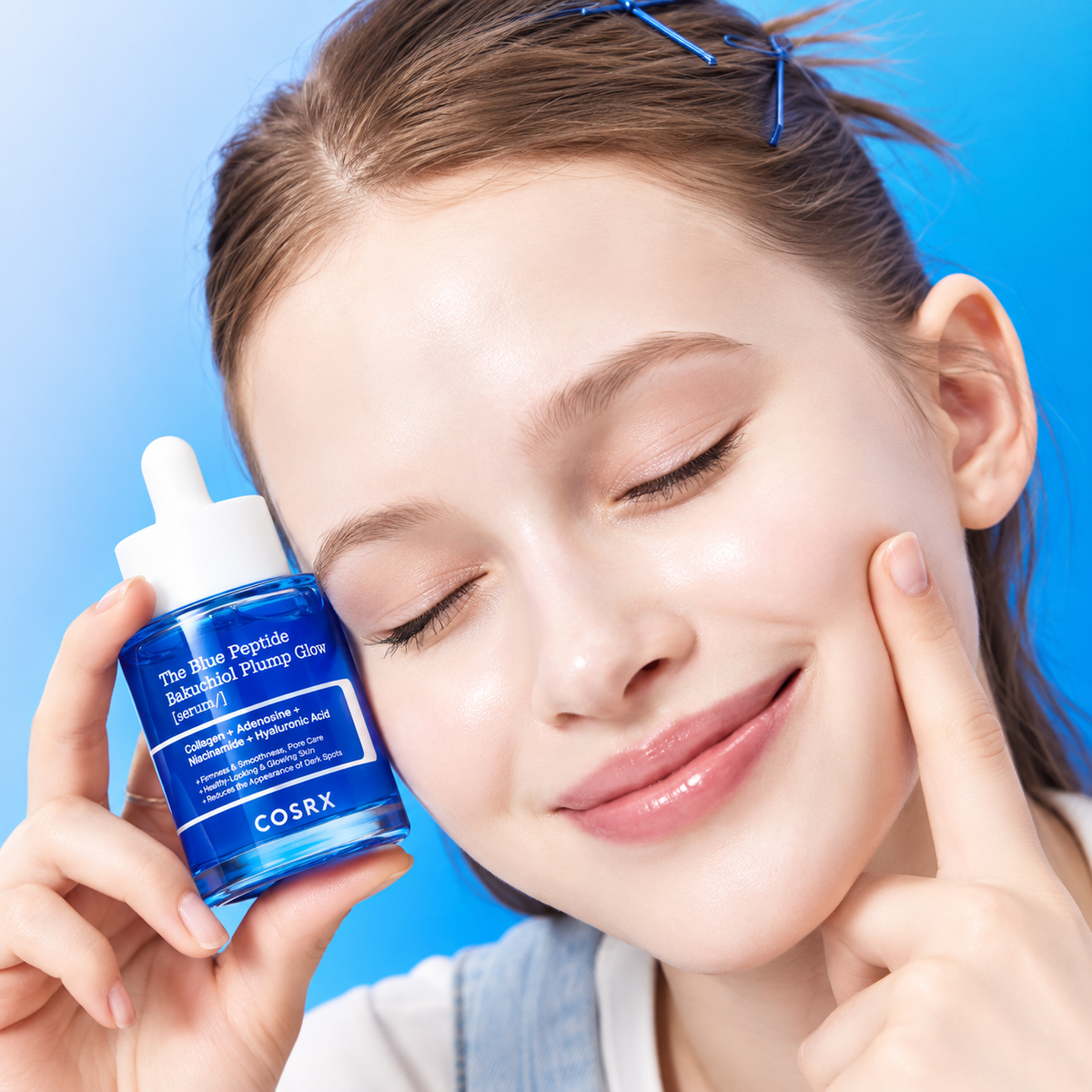 COSRX The Blue Peptide Bakuchiol Plump Glow Serum 50ml