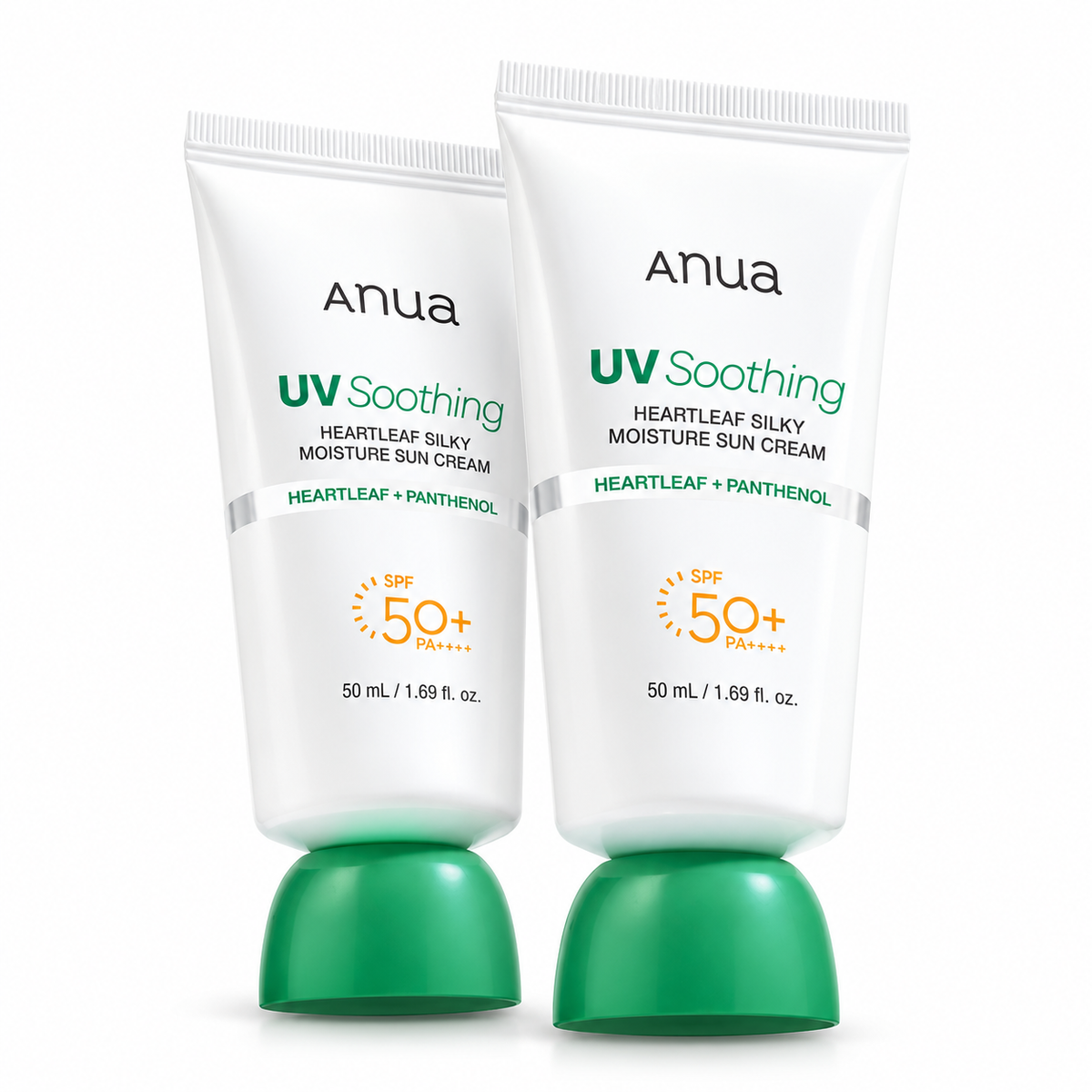 Anua Houttuynia cordata Silky Moisture Sun Cream 50ml Double Special
