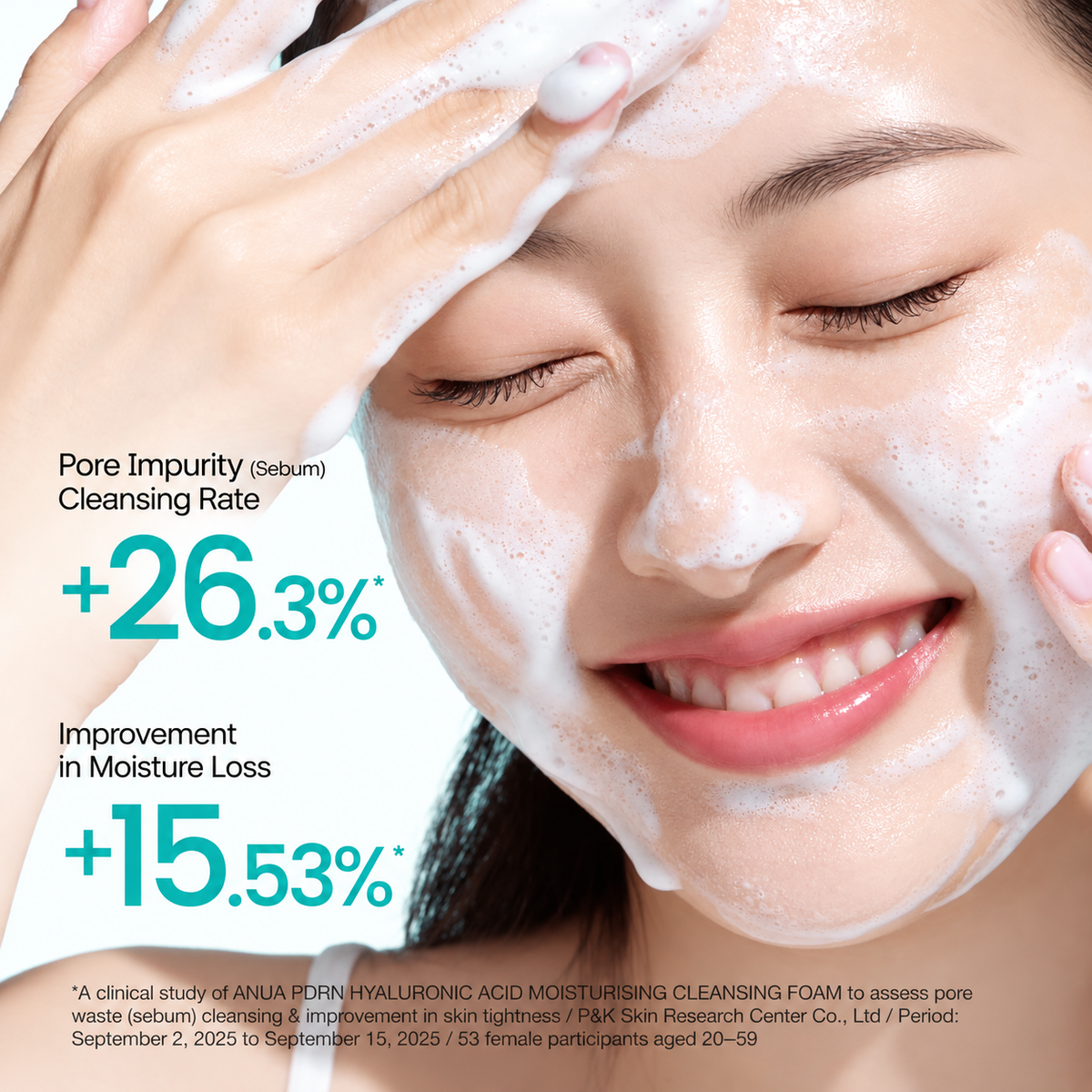 Anua PDN Hyaluronic Acid Moisture Cleansing Foam 150ml