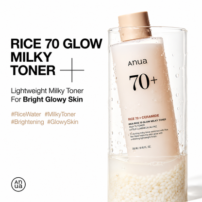 Anua Rice 70 Glow Milky Toner 250ml