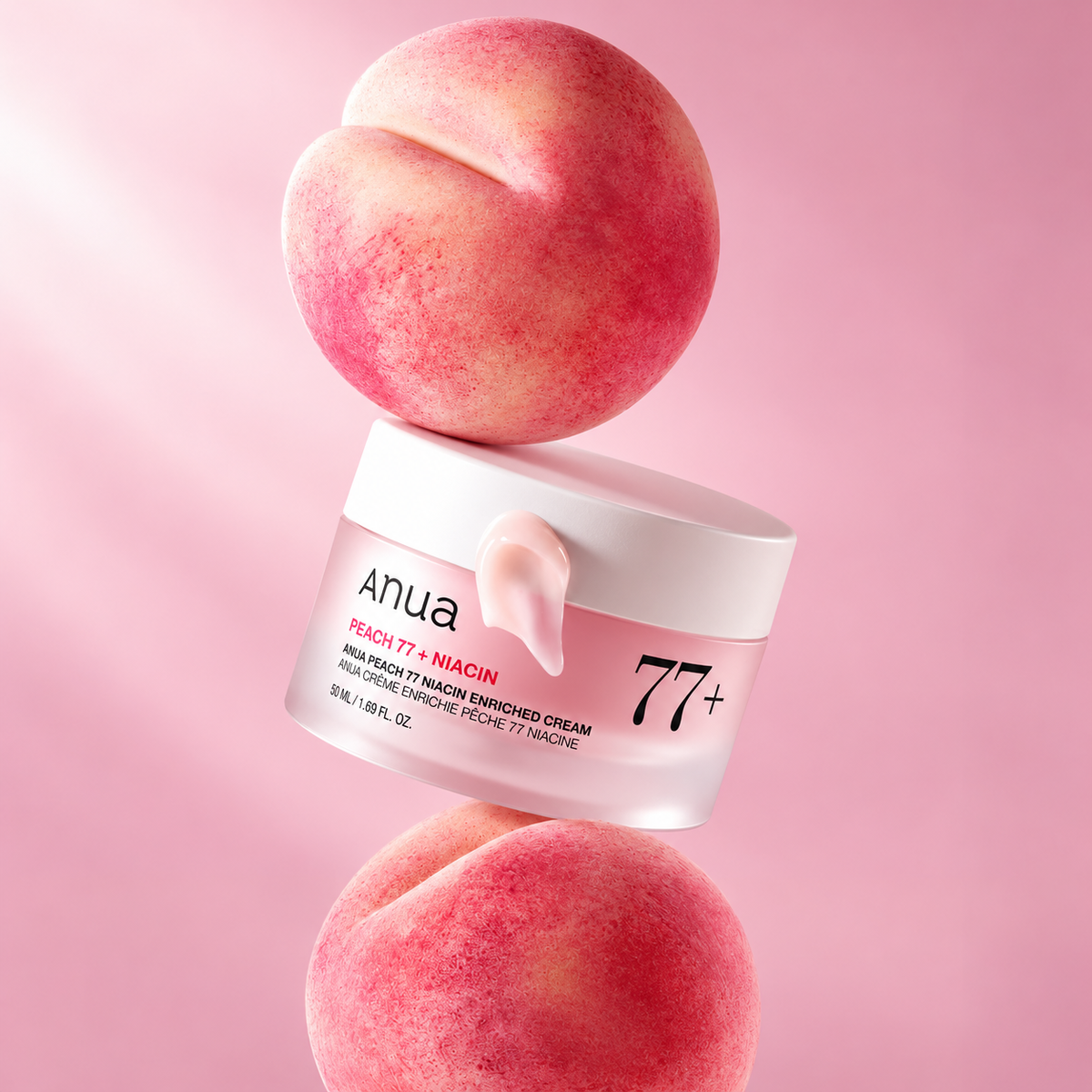 Anua Peach 77 Niacin Enriched Cream 50ml Special (+10ml Peach Serum)