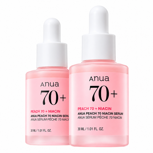 Anua Peach 70 Niacinamide Serum 30ml 2 packs