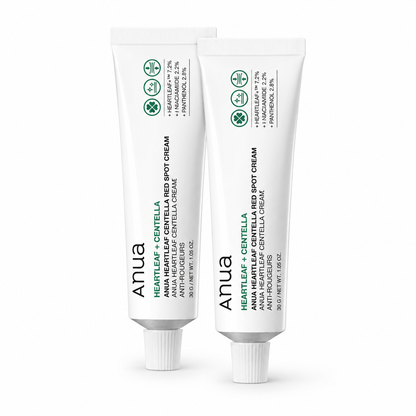 Anua Houttuynia cordata Centella Red Spot Cream 30g 2 packs