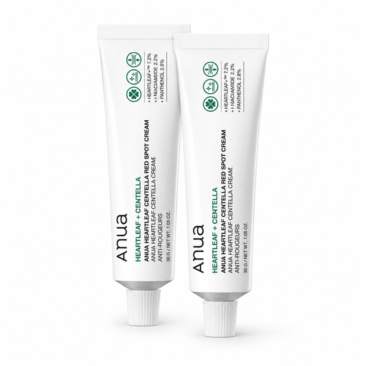 Anua Houttuynia cordata Centella Red Spot Cream 30g 2 packs