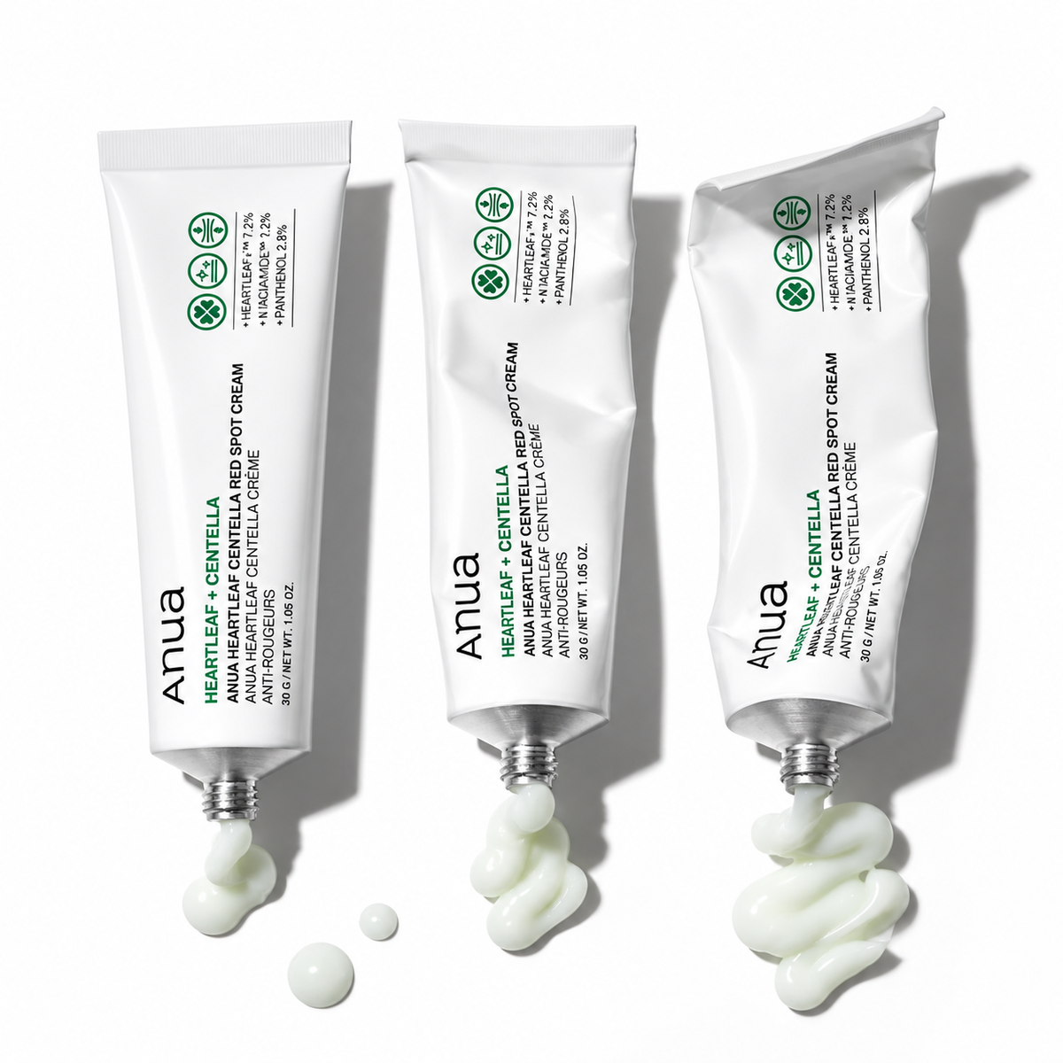 Anua Houttuynia cordata Centella Red Spot Cream 30g 2 packs