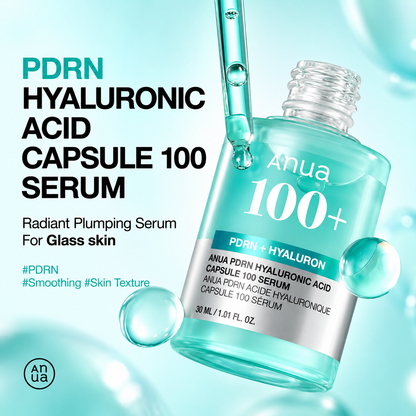 Anua PDN Hyaluronic Acid Capsule 100 Serum 30ml Double Special