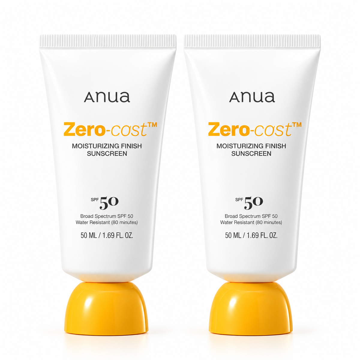 Anua Zero Cast Moisturizing Sun Cream 50ml Double Special