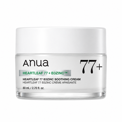 Anua Houttuynia cordata 77 B3 Zinc Soothing Cream 80ml