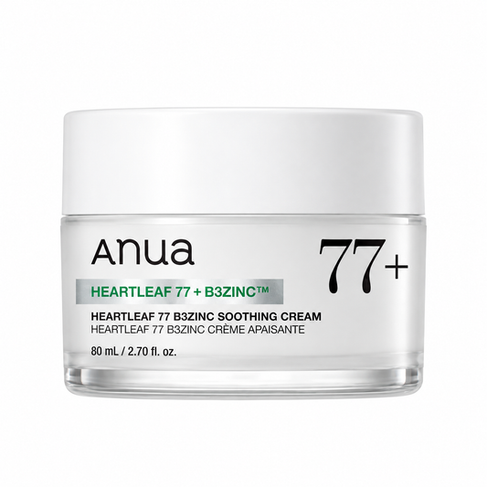 Anua Houttuynia cordata 77 B3 Zinc Soothing Cream 80ml